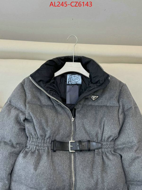 Down jacket Women-Prada fake high quality ID: CZ6143 $: 245USD