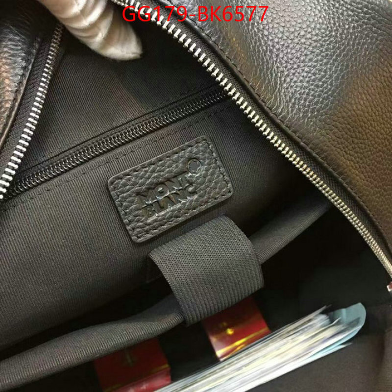 Montblanc Bags(TOP)-Backpack- can i buy replica ID: BK6577 $: 179USD,