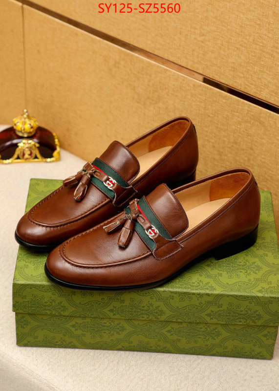 Men Shoes-Gucci designer 1:1 replica ID: SZ5560 $: 125USD