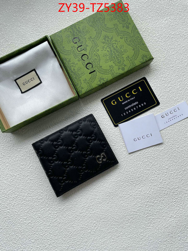 Gucci Bags(4A)-Wallet- how to find designer replica ID: TZ5383 $: 39USD,