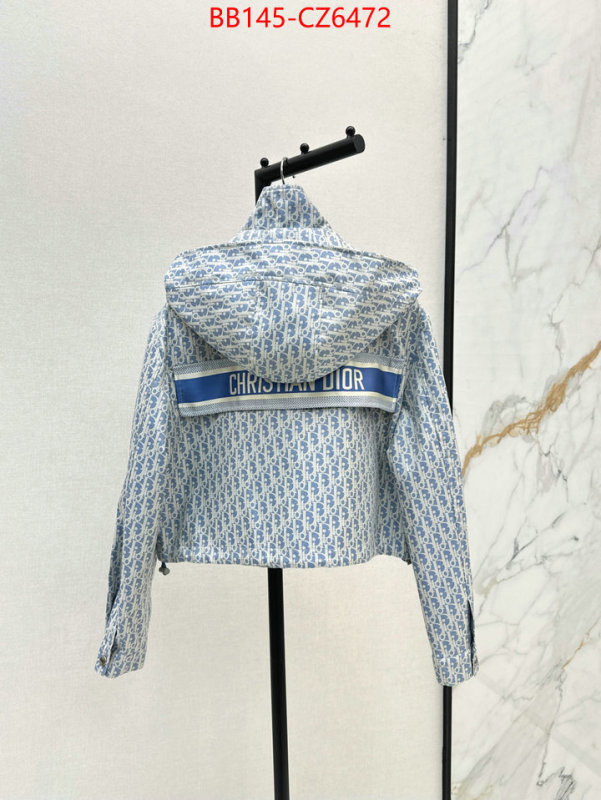 Clothing-Dior best designer replica ID: CZ6472 $: 145USD