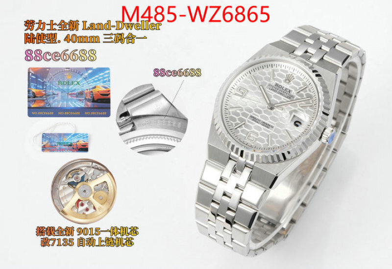 Watch(TOP)-Rolex high quality designer ID: WZ6865 $: 485USD