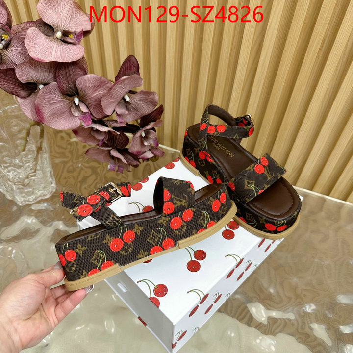 Women Shoes-LV buy replica ID: SZ4826 $: 129USD