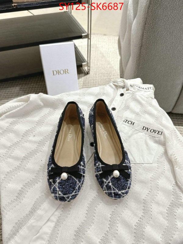 Women Shoes-Dior where to find best ID: SK6687 $: 125USD