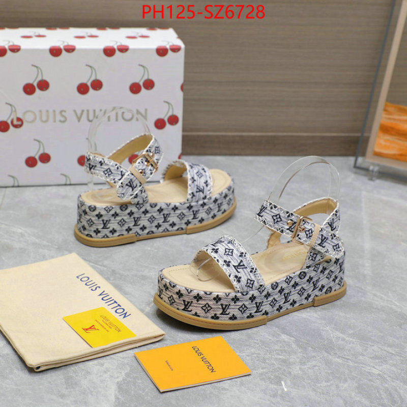 Women Shoes-LV wholesale designer shop ID: SZ6728 $: 125USD