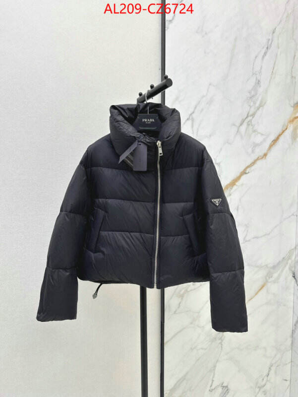 Down jacket Women-Prada cheap replica ID: CZ6724 $: 209USD