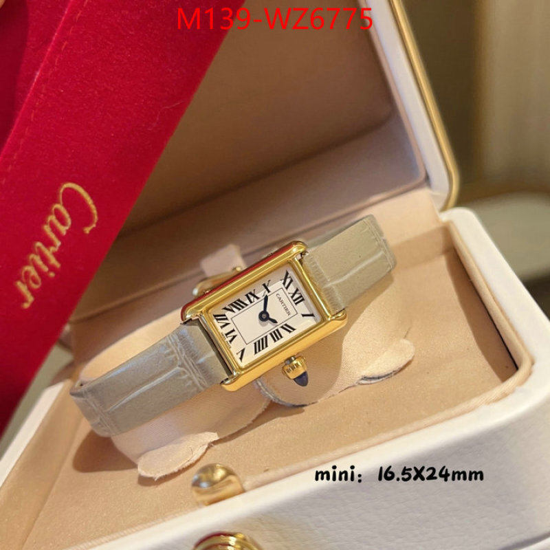Watch(4A)-Cartier is it illegal to buy dupe ID: WZ6775 $: 139USD