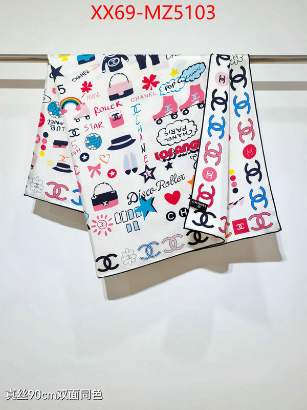 Scarf-Chanel shop the best high quality ID: MZ5103 $: 69USD