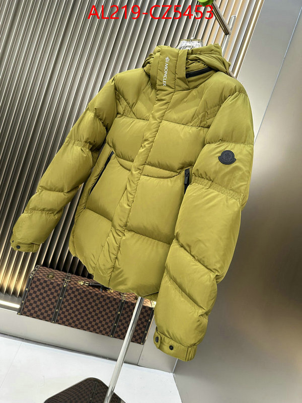 Down jacket Men-Moncler how to start selling replica ID: CZ5453 $: 219USD