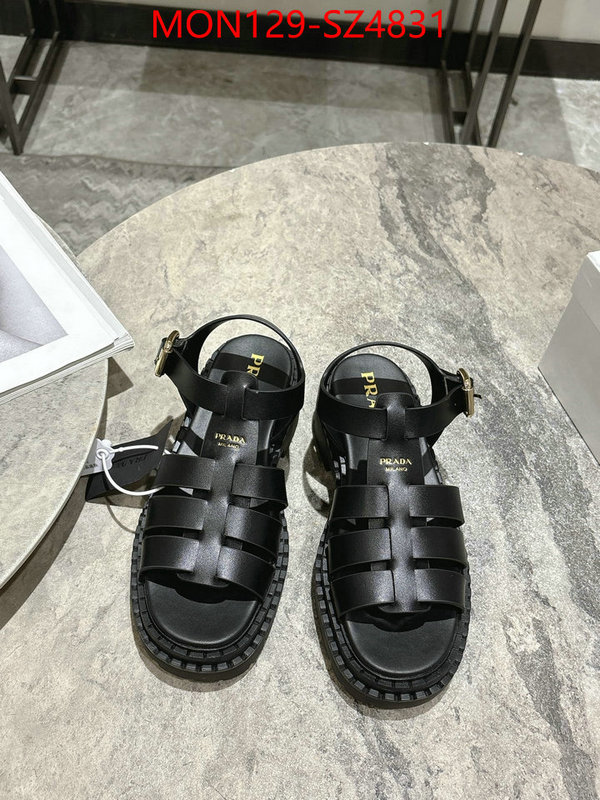 Women Shoes-Prada highest quality replica ID: SZ4831 $: 129USD