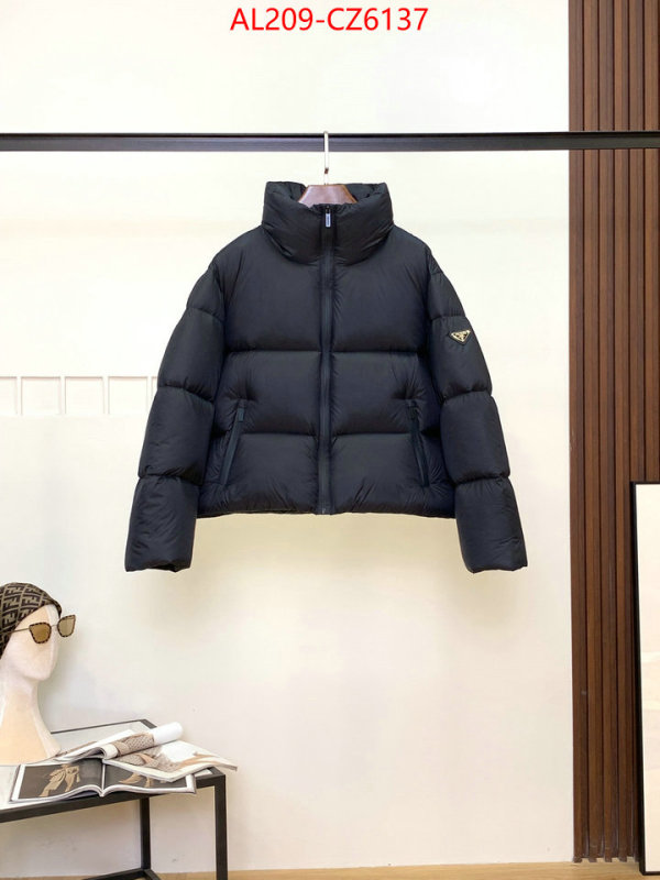 Down jacket Women-Prada the highest quality fake ID: CZ6137 $: 209USD