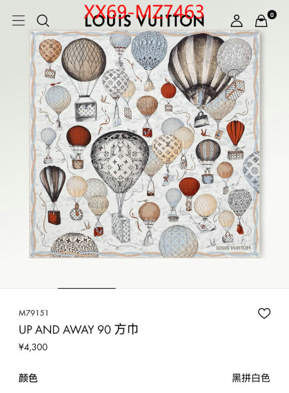 Scarf-LV where can i buy ID: MZ7463 $: 69USD