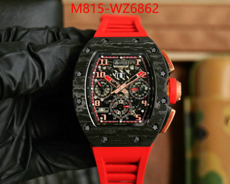 Watch(TOP)-Richard Mille best quality fake ID: WZ6862 $: 815USD