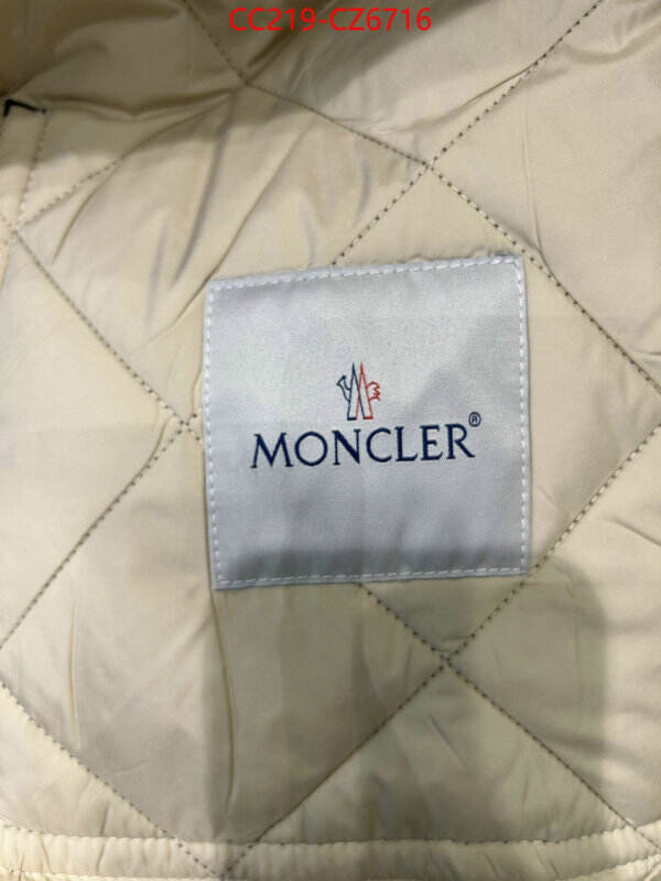 Down jacket Women-Moncler how to buy replcia ID: CZ6716 $: 219USD
