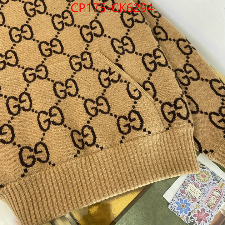 Clothing-Gucci wholesale imitation designer replicas ID: CK6294 $: 175USD