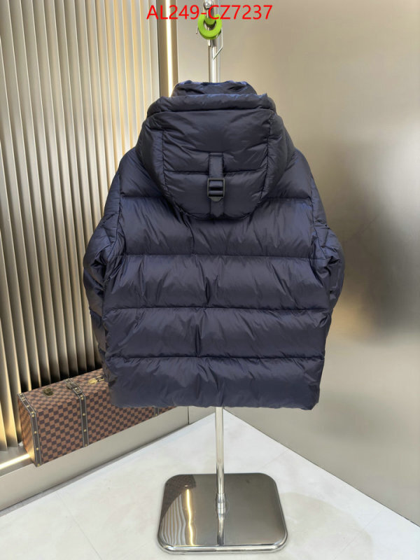 Down jacket Men-Burberry replica 1:1 high quality ID: CZ7237 $: 249USD