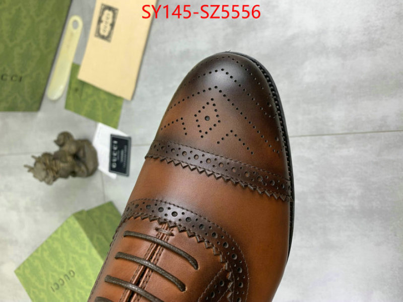 Men Shoes-Gucci fake high quality ID: SZ5556 $: 145USD