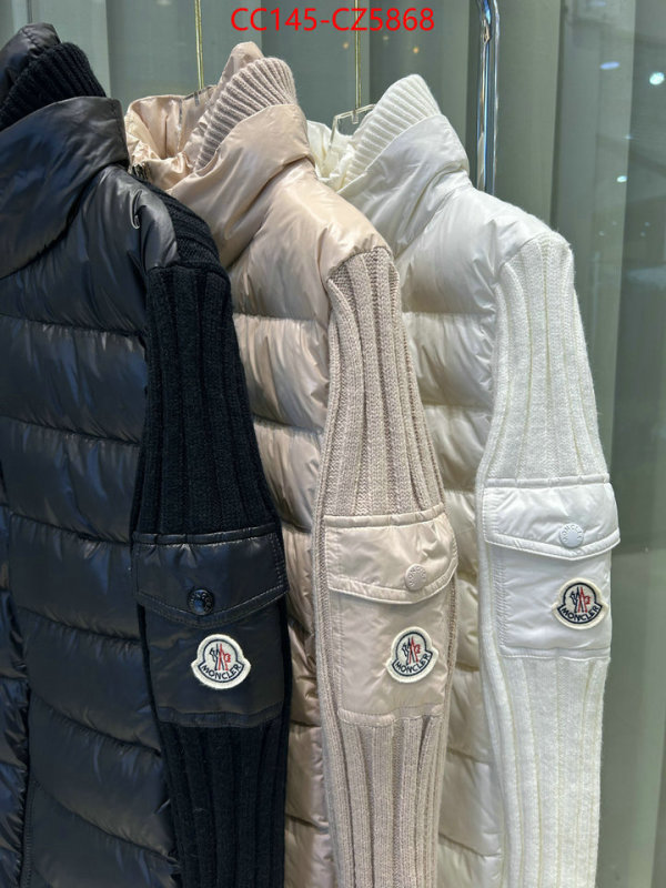 Down jacket Women-Moncler designer wholesale replica ID: CZ5868 $: 145USD