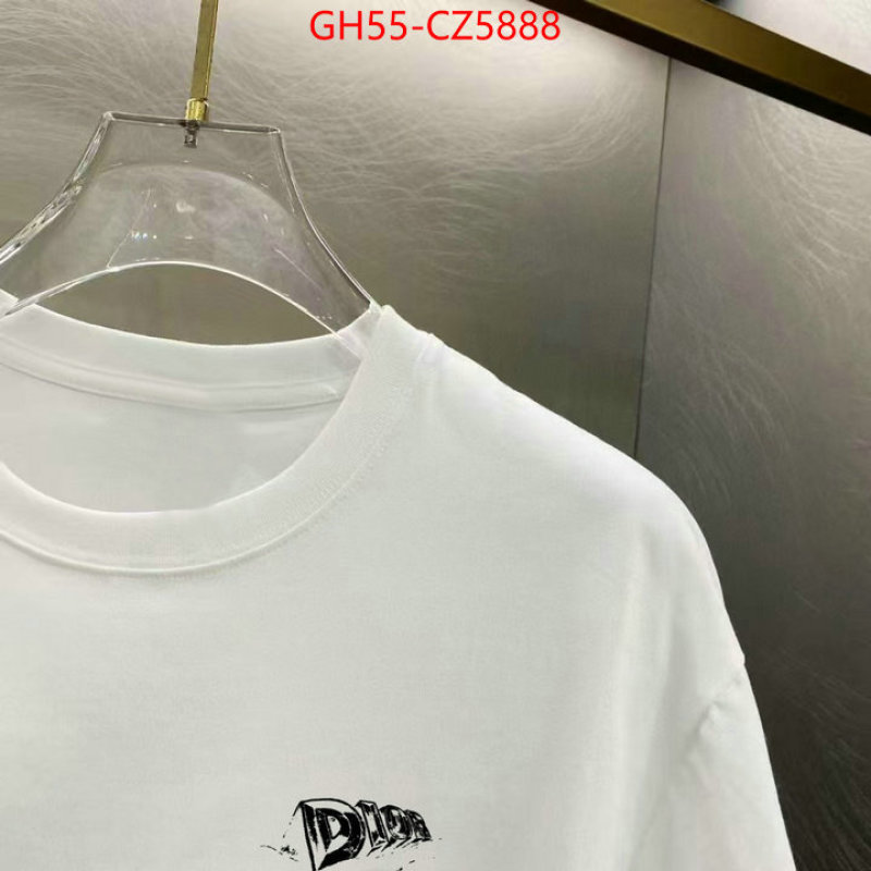 Clothing-Dior aaaaa replica designer ID: CZ5888 $: 55USD