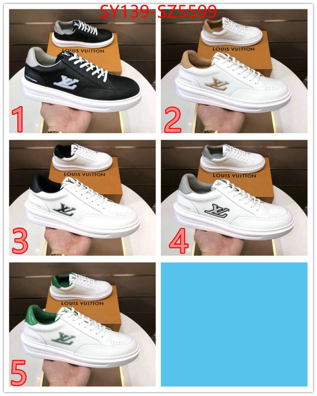 Men Shoes-LV designer 1:1 replica ID: SZ5599 $: 139USD