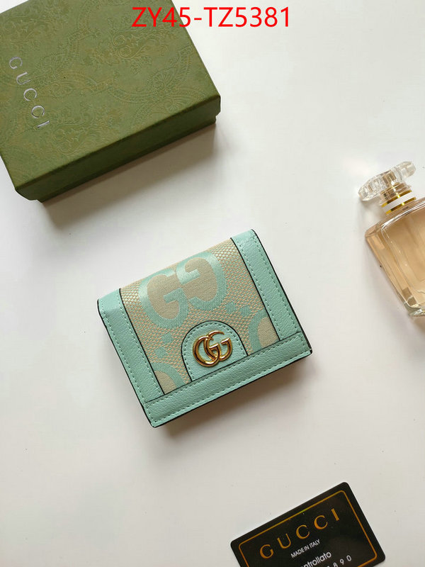 Gucci Bags(4A)-Wallet- find replica ID: TZ5381 $: 45USD,