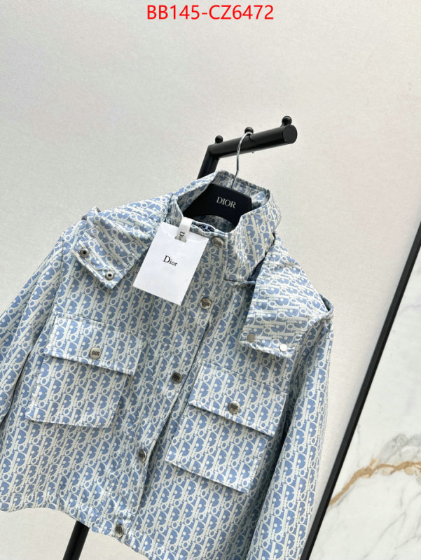 Clothing-Dior best designer replica ID: CZ6472 $: 145USD