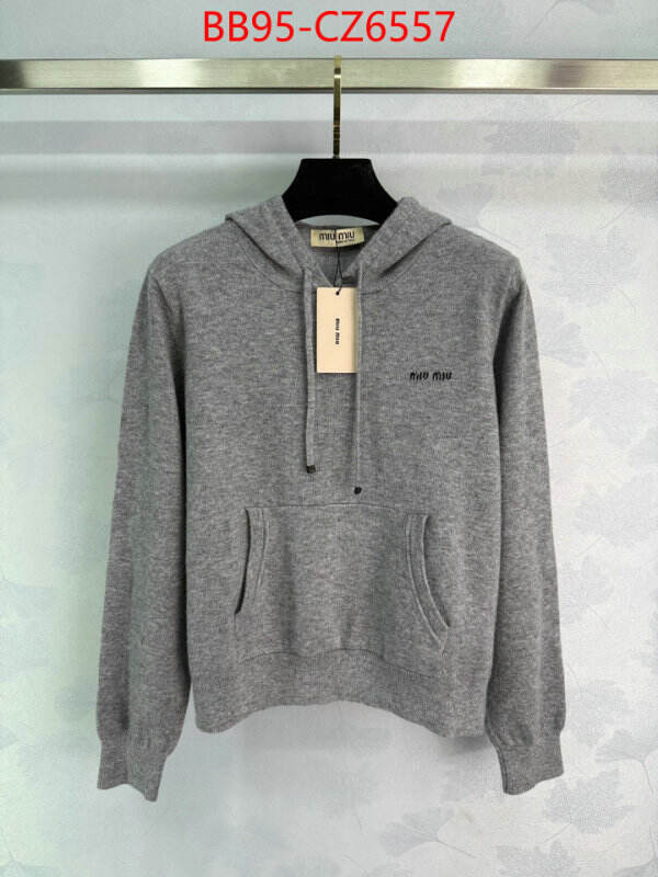 Clothing-MIU MIU top brands like ID: CZ6557 $: 95USD