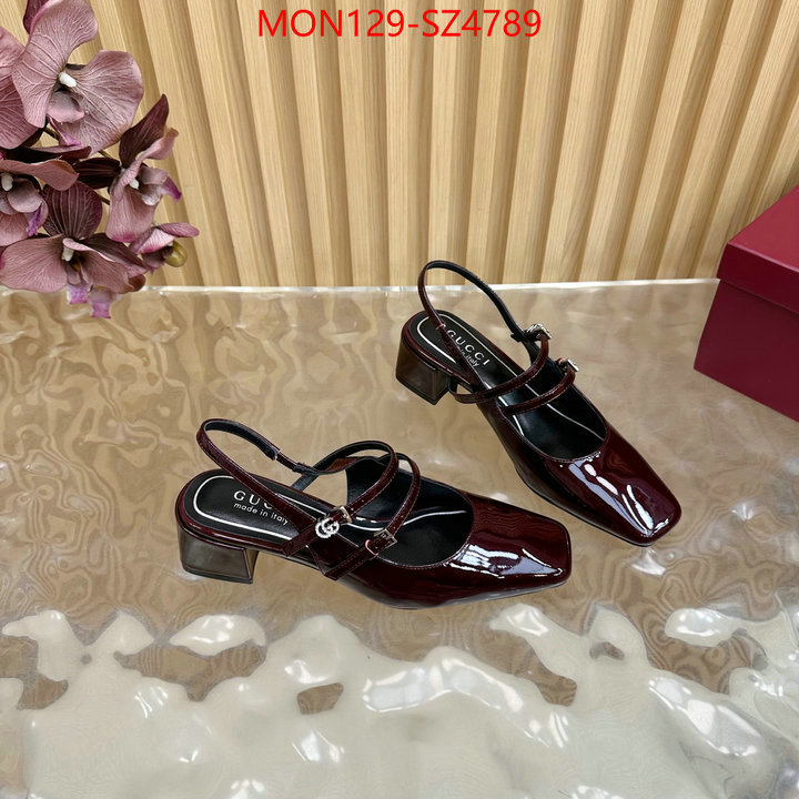 Women Shoes-Gucci top quality designer replica ID: SZ4789 $: 129USD