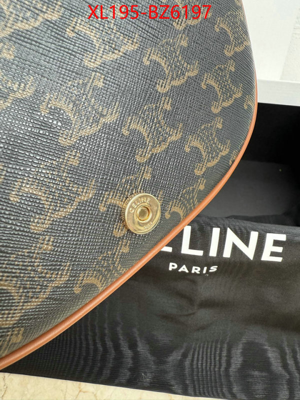 Celine Bags(TOP)-Crossbody- highest quality replica ID: BZ6197 $: 195USD,