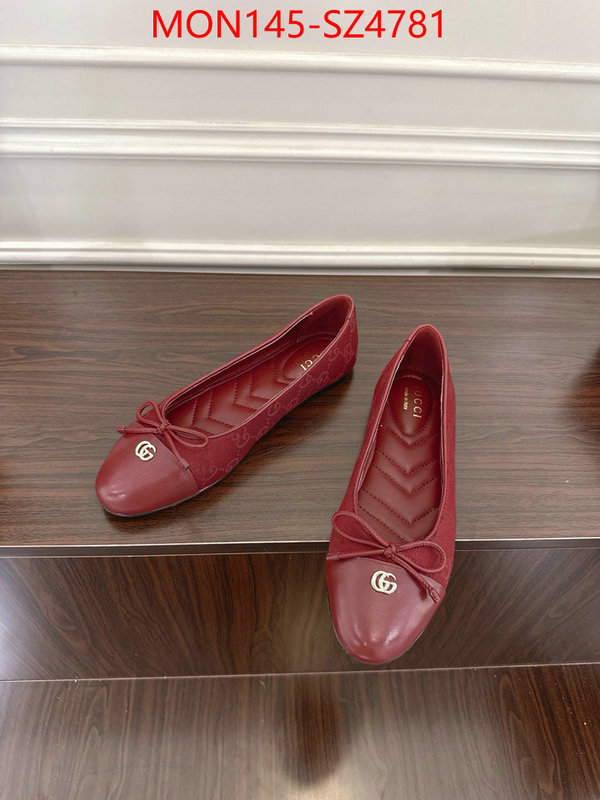Women Shoes-Gucci best wholesale replica ID: SZ4781 $: 145USD