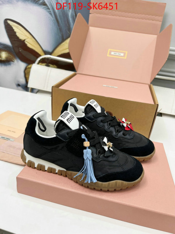 Women Shoes-Miu Miu quality replica ID: SK6451 $: 119USD