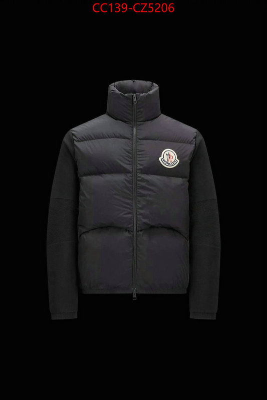 Down jacket Men-Moncler high quality happy copy ID: CZ5206 $: 139USD