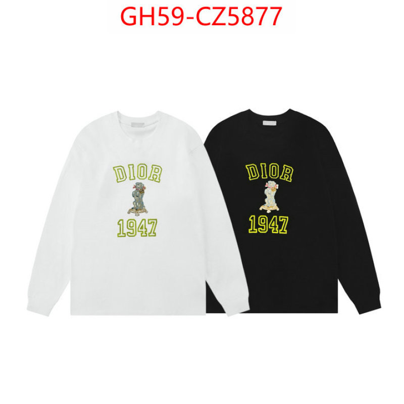Clothing-Dior luxury fake ID: CZ5877 $: 59USD