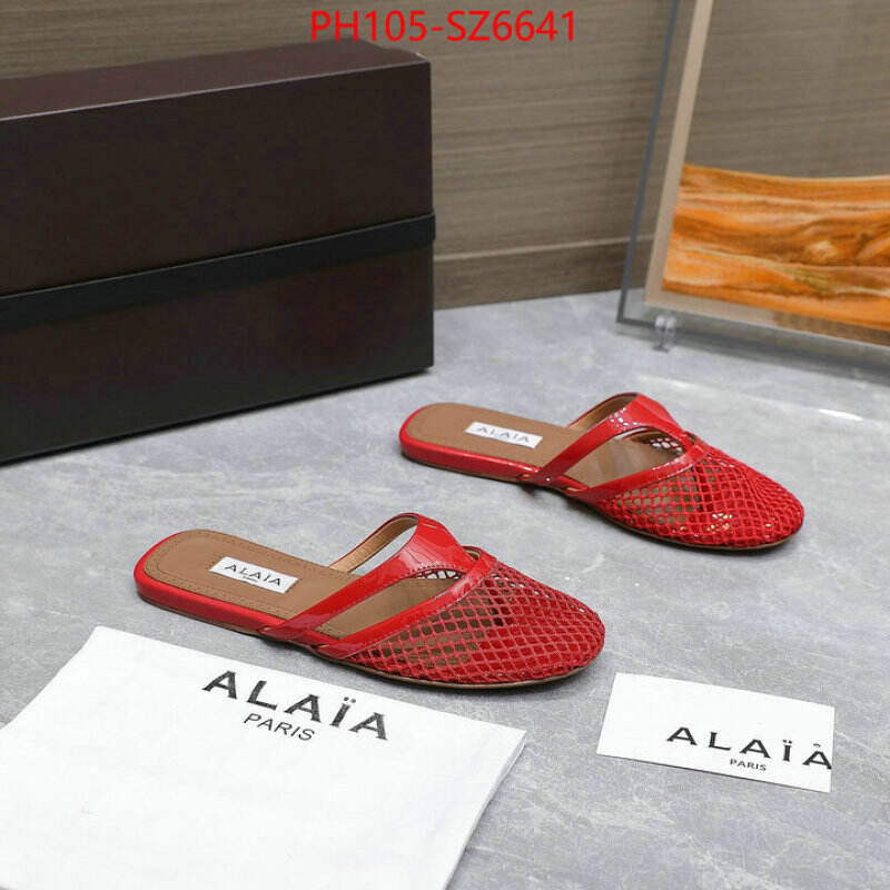 Women Shoes-ALAIA aaaaa+ quality replica ID: SZ6641 $: 105USD