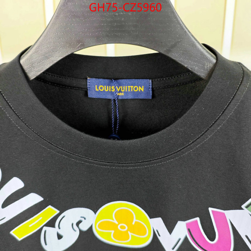 Clothing-LV what's the best to buy replica ID: CZ5960 $: 75USD