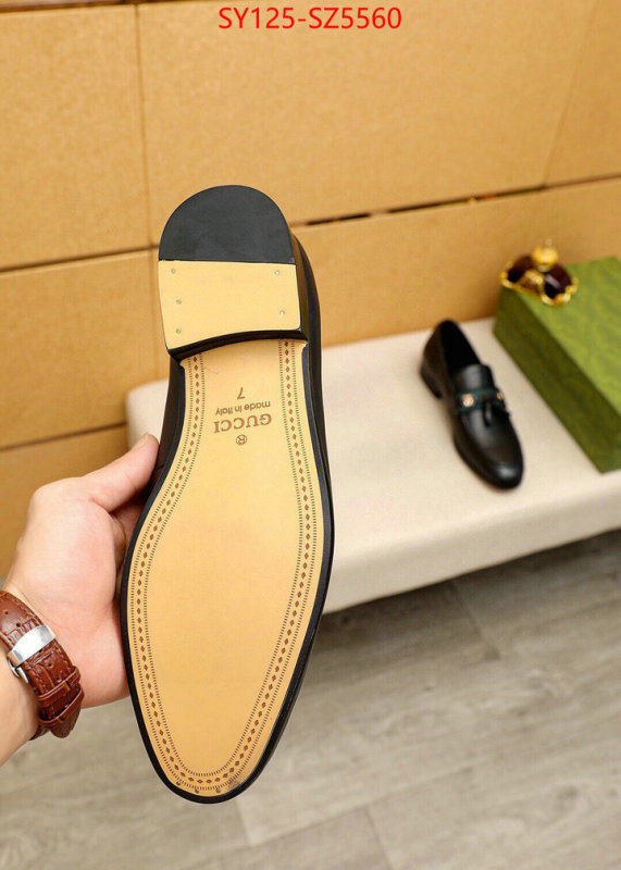 Men Shoes-Gucci designer 1:1 replica ID: SZ5560 $: 125USD