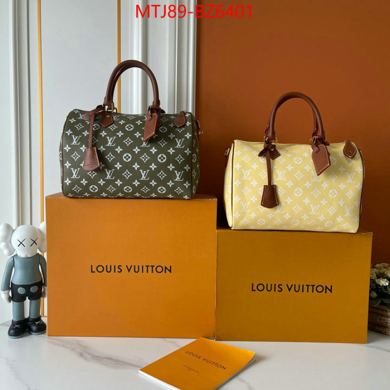 LV Bags(4A)-Speedy- fake high quality ID: BZ6401 $: 89USD,