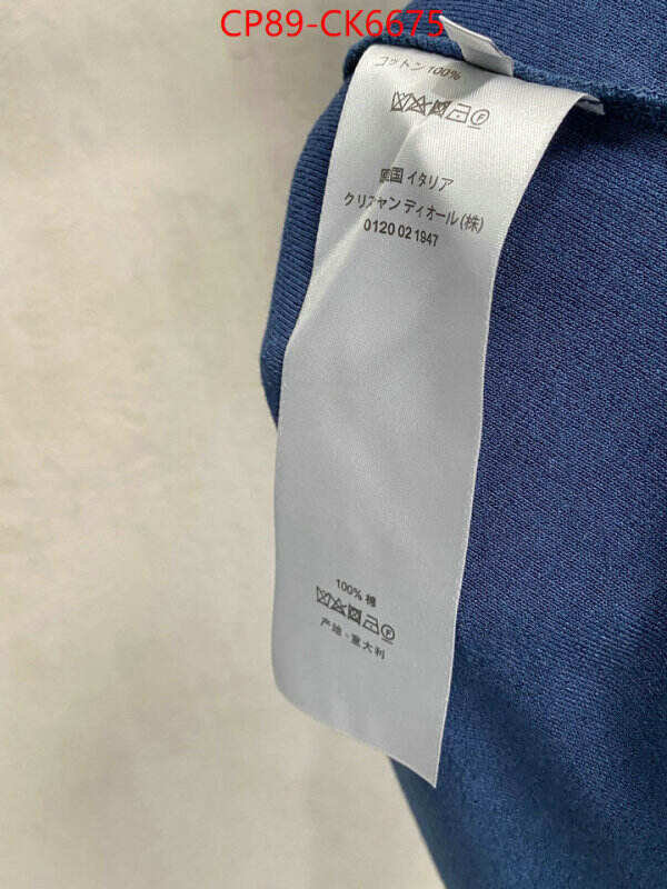 Clothing-Dior how quality ID: CK6675 $: 89USD