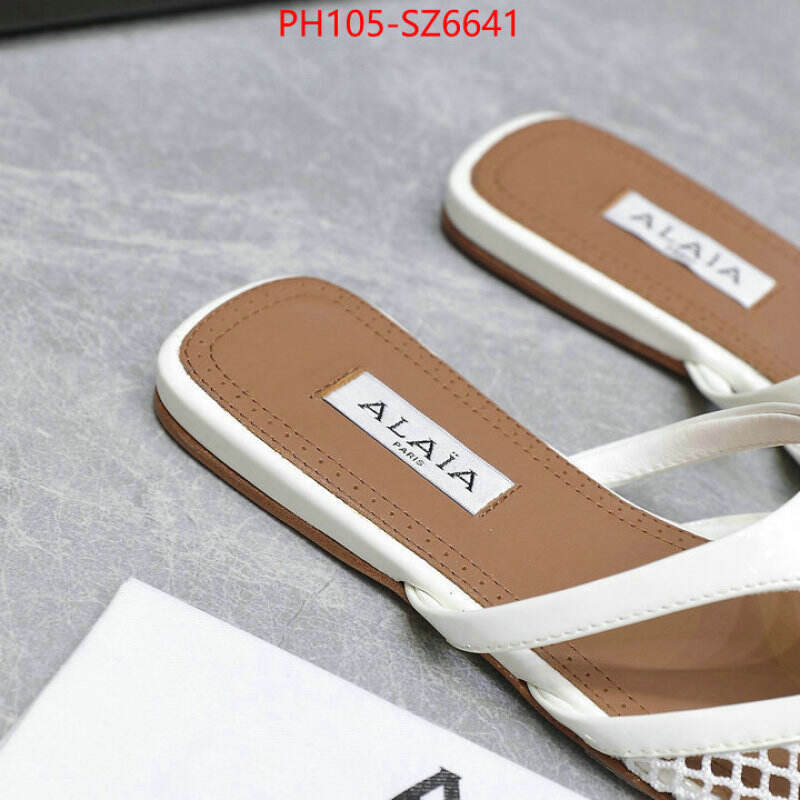 Women Shoes-ALAIA aaaaa+ quality replica ID: SZ6641 $: 105USD