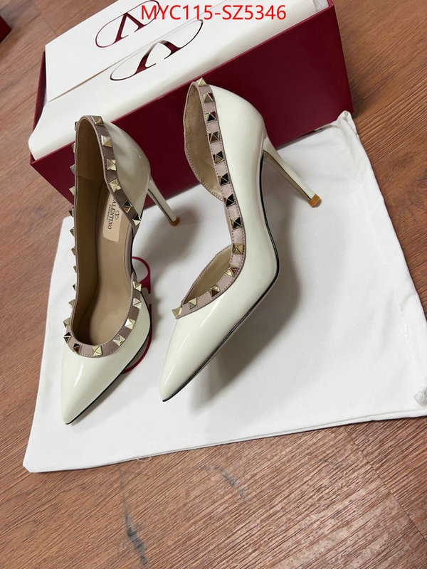 Women Shoes-Valentino shop designer replica ID: SZ5346 $: 115USD