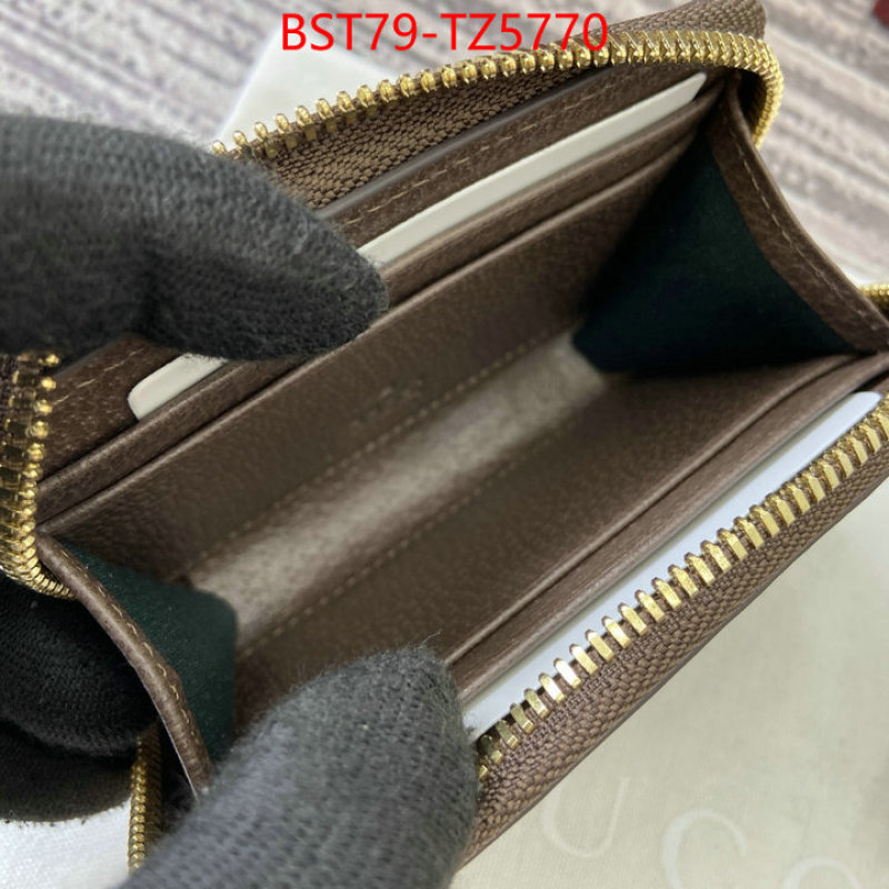 Gucci Bags(TOP)-Wallet- luxury fake ID: TZ5770 $: 79USD,