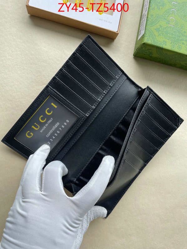 Gucci Bags(4A)-Wallet- where quality designer replica ID: TZ5400 $: 45USD,