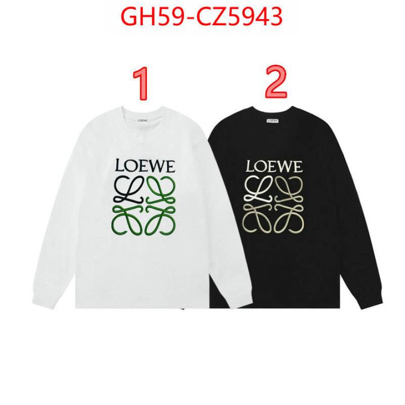 Clothing-Loewe styles & where to buy ID: CZ5943 $: 59USD