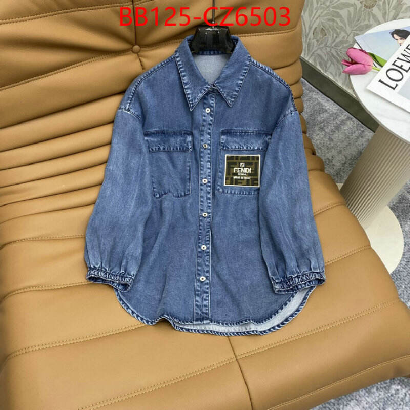 Clothing-Fendi buy luxury 2024 ID: CZ6503 $: 125USD