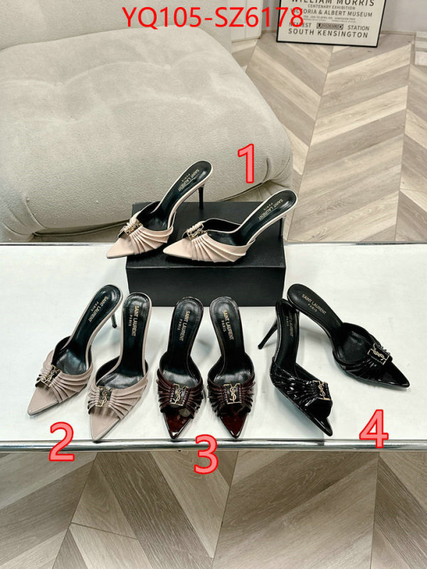 Women Shoes-YSL wholesale imitation designer replicas ID: SZ6178 $: 105USD