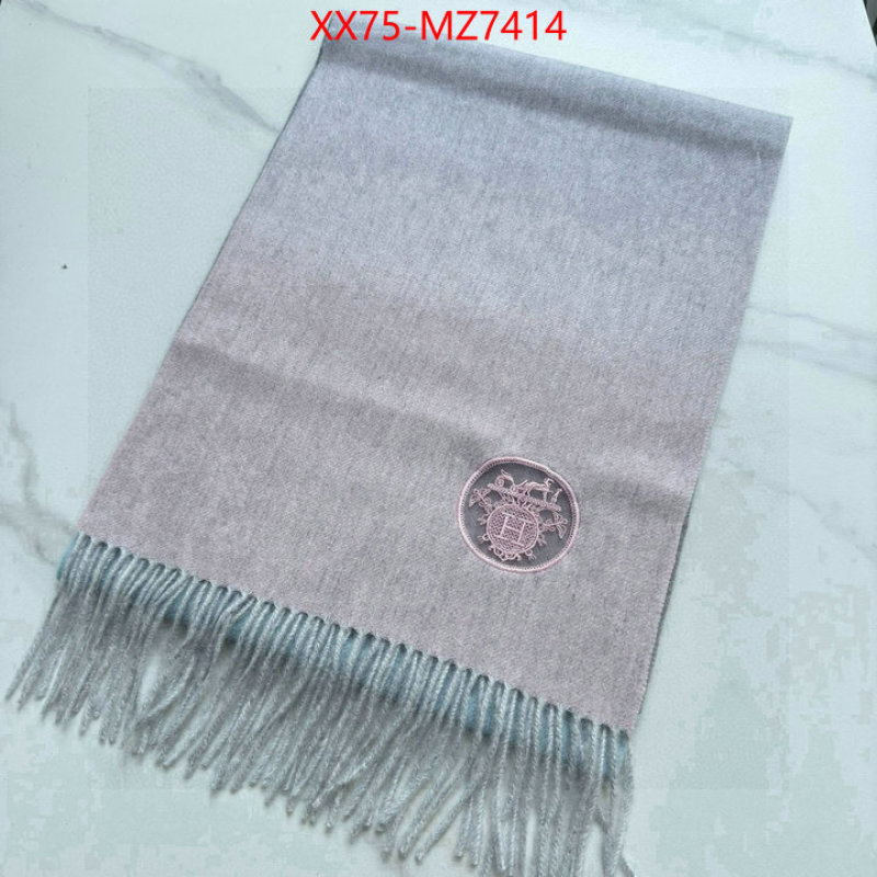 Scarf-Hermes what's the best place to buy replica ID: MZ7414 $: 75USD