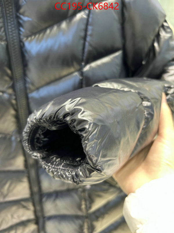 Down jacket Women-Moncler best replica new style ID: CK6842 $: 195USD