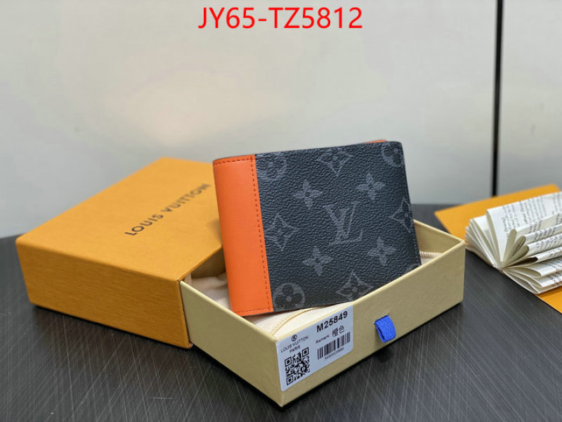 LV Bags(TOP)-Wallet 1:1 replica ID: TZ5812 $: 65USD,