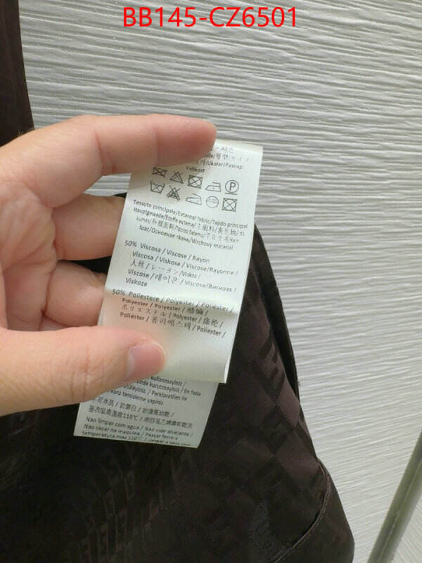 Clothing-Fendi best fake ID: CZ6501 $: 145USD