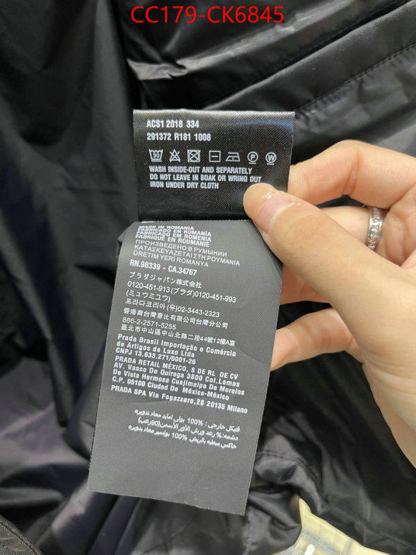 Down jacketMen-Prada top sale ID: CK6845 $: 179USD